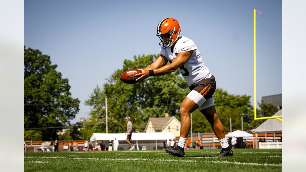 What happened at Browns training camp Aug. 27: Practice shortened