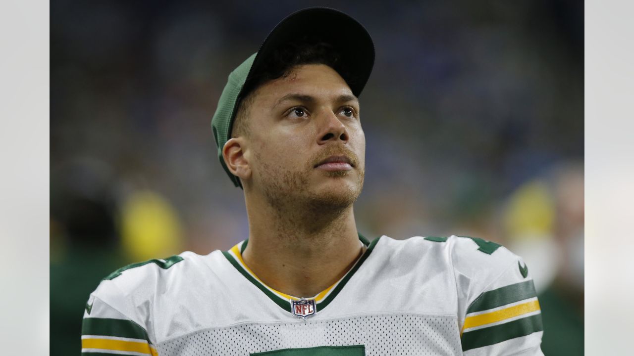 Packers punter, No. 7 Corey Bojorquez: Green Bay acquired him in trade