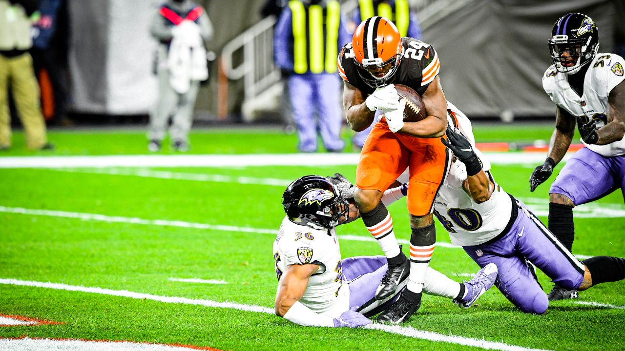 Baltimore Ravens at Cleveland Browns, Monday Night Football, Week 14,  FirstEnergy Stadium, Justin Tucker, Field Goal