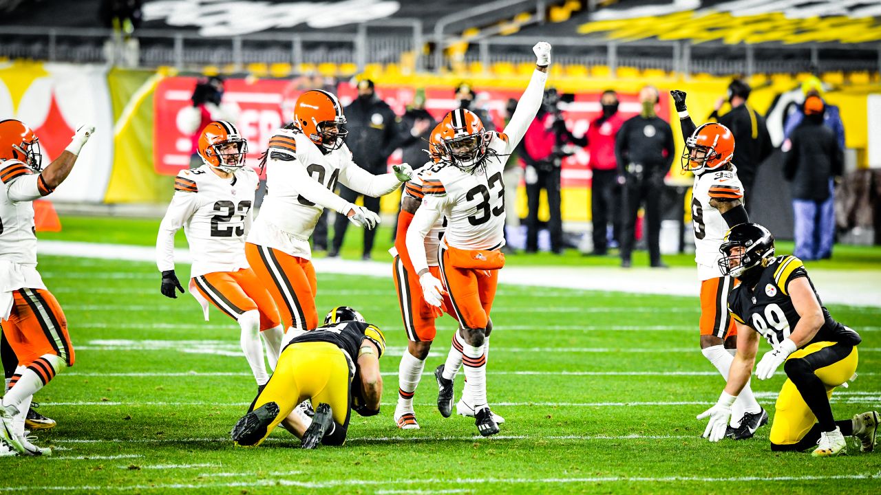 The Browns are pulling out a good luck charm from 2003 for Steelers game