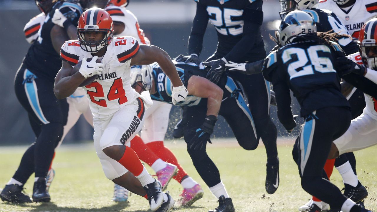 Cleveland Browns defeat Carolina Panthers 26-20