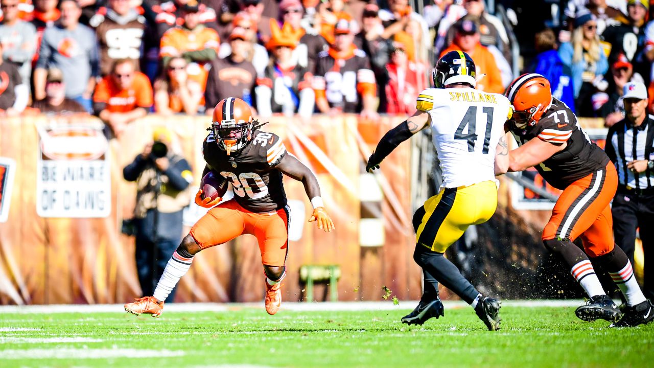 Shocking brawl mars Cleveland Browns' tense win over Pittsburgh Steelers, NFL