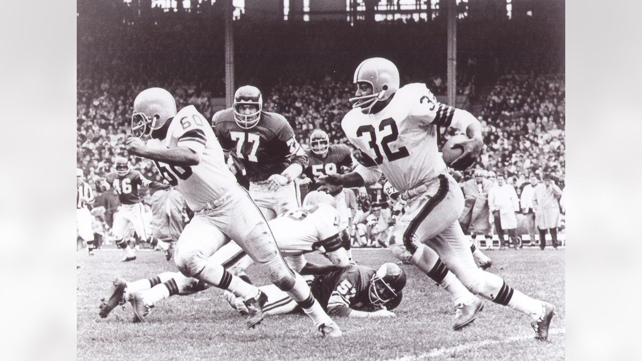 Cleveland Browns Practice Jersey, worn by Jim Brown