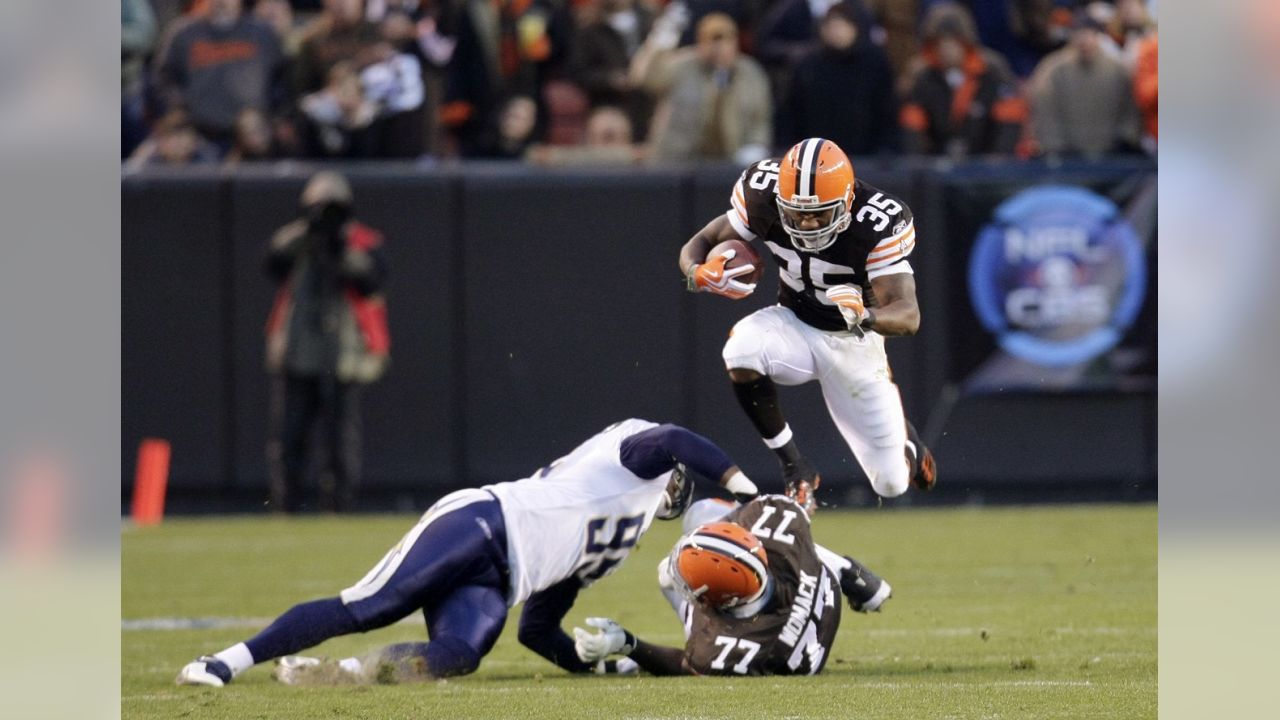 Cleveland Browns, Wide Receiver, Frisman Jackson, during the game