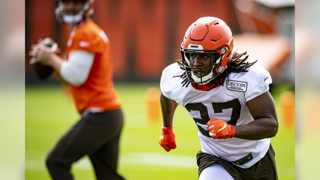 Browns receiver Antonio Callaway is back and ready for the Monday