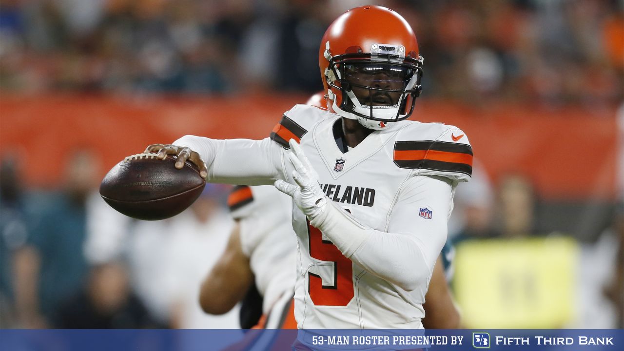 Browns Acquire Quarterback Tyrod Taylor From Buffalo Bills In Exchange For  2018 Third-Round Pick