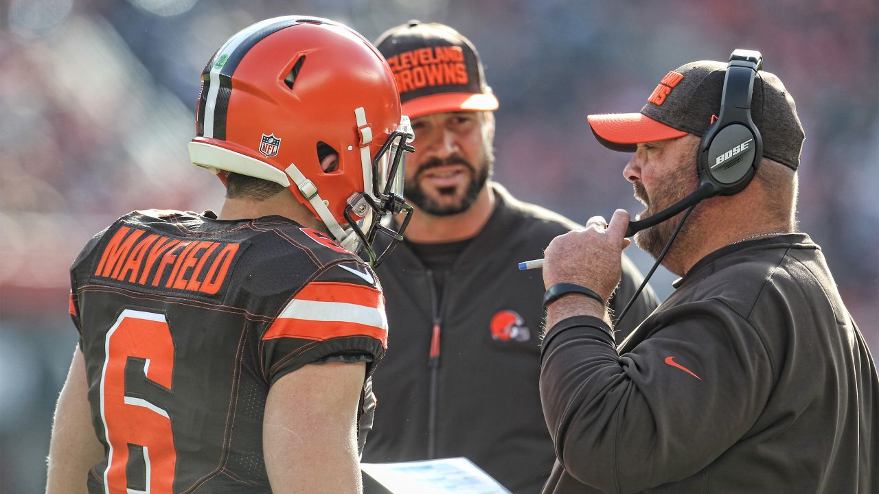 Cleveland Browns Head Coach Freddie Kitchens is marching to the beat of his  own drum