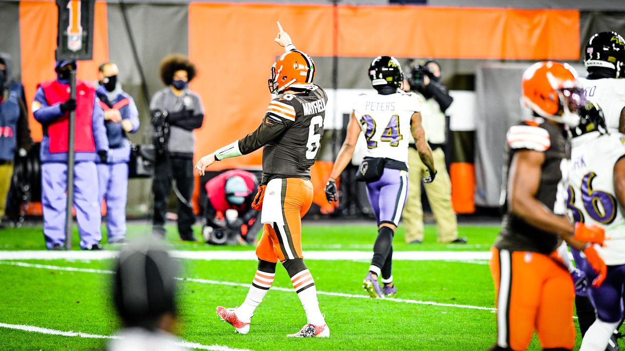 Photo: Baltimore Ravens vs Cleveland Browns in Cleveland - CLE20231010114 