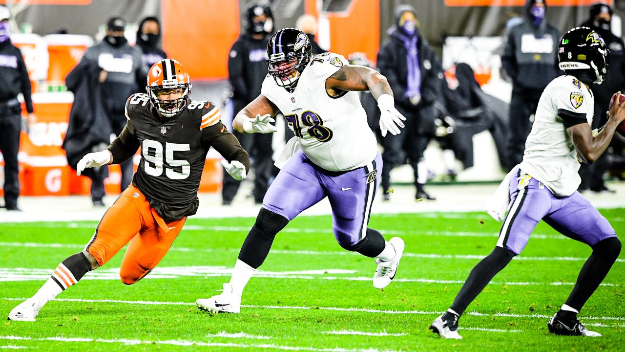 Photo: Baltimore Ravens vs Cleveland Browns in Cleveland - CLE20231010114 