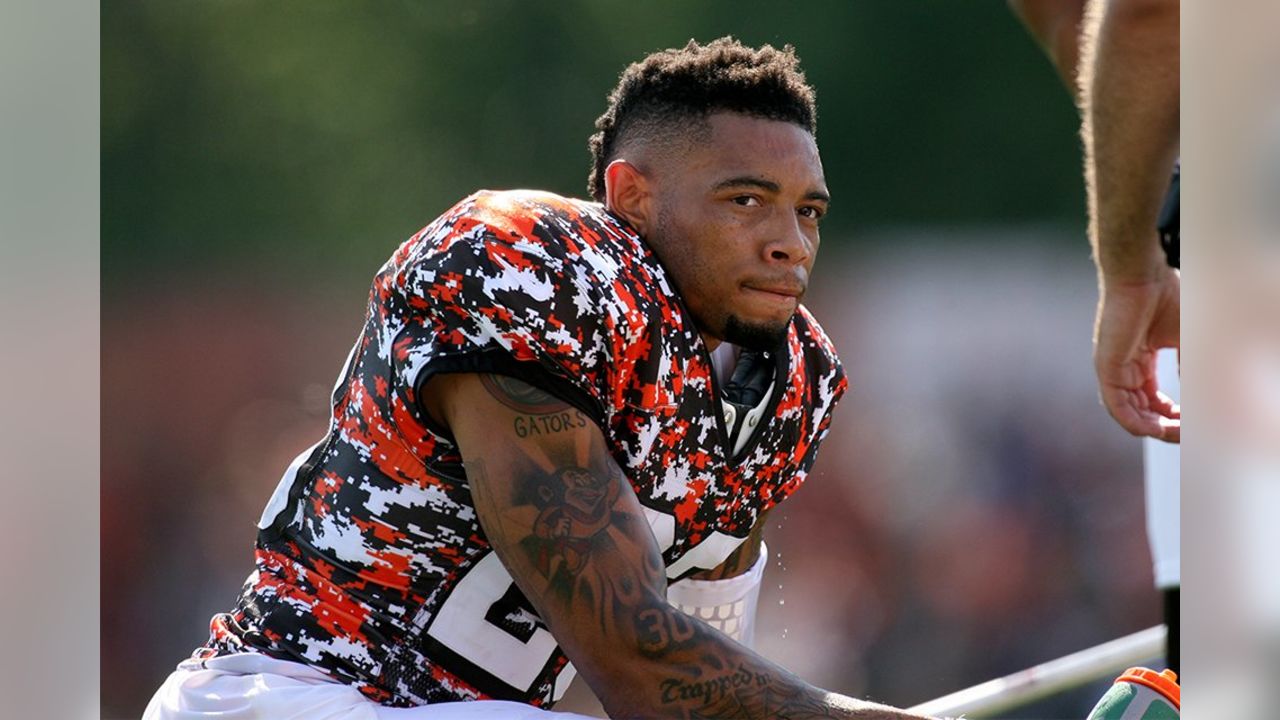 Browns digital cheap camo practice jersey