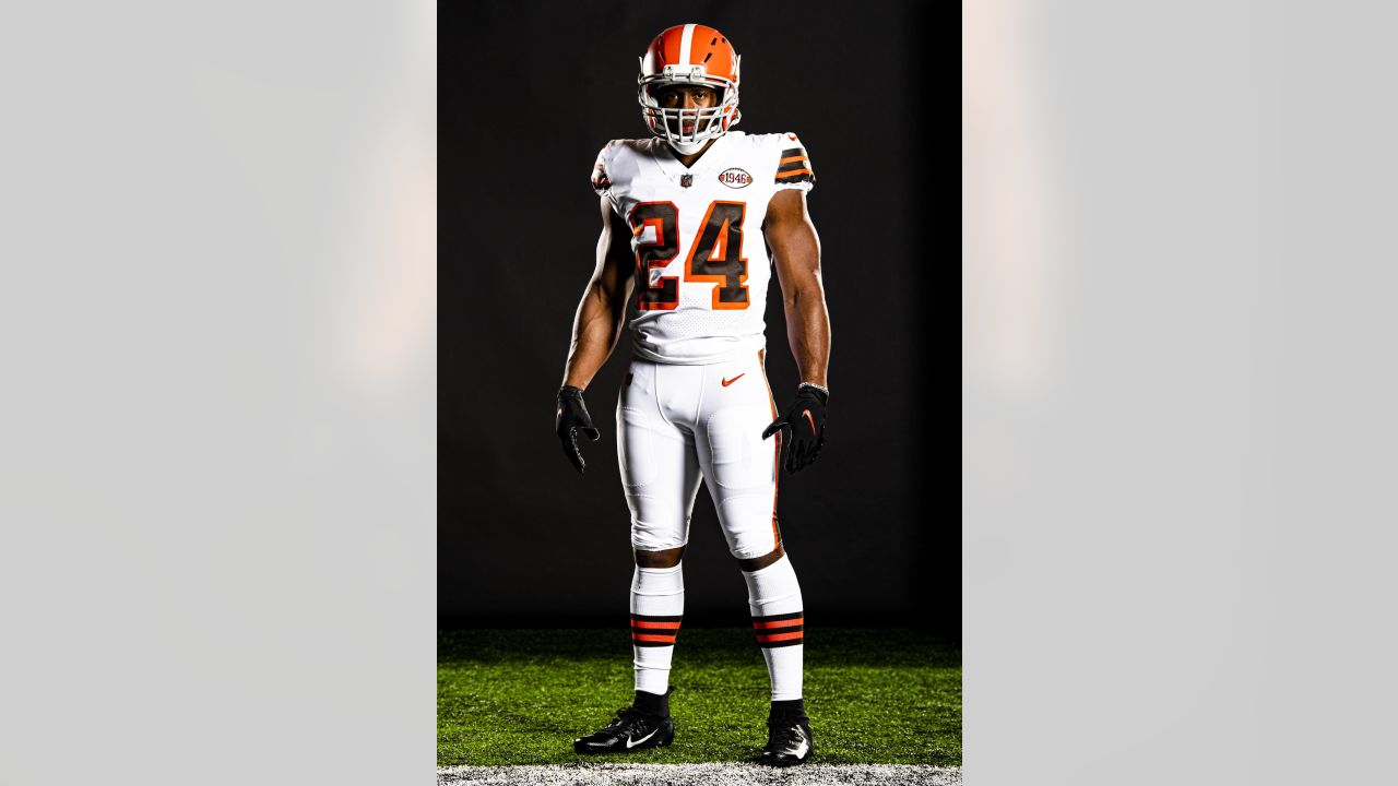 Cleveland Browns Running Back Nick Chubb Appears To Be a Fan Of The New  Jerseys - Sports Illustrated Cleveland Browns News, Analysis and More