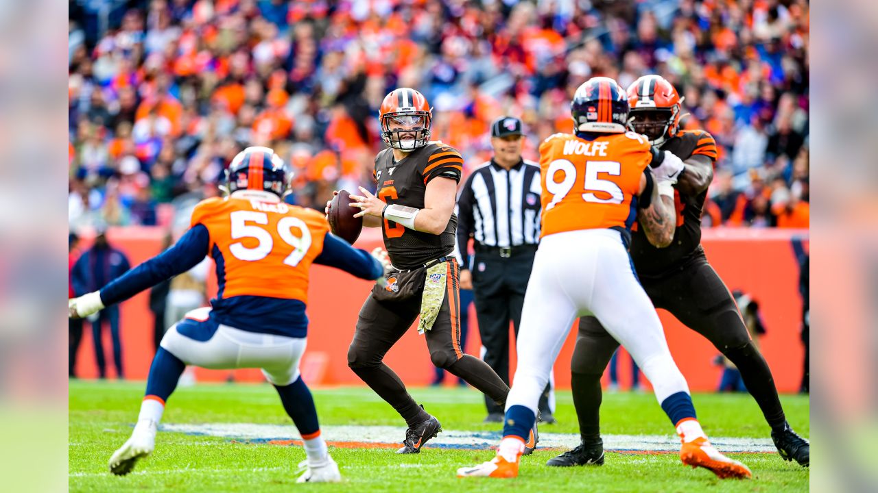 Cleveland's season record falls to 2-6 as Broncos defeat Browns 24-19