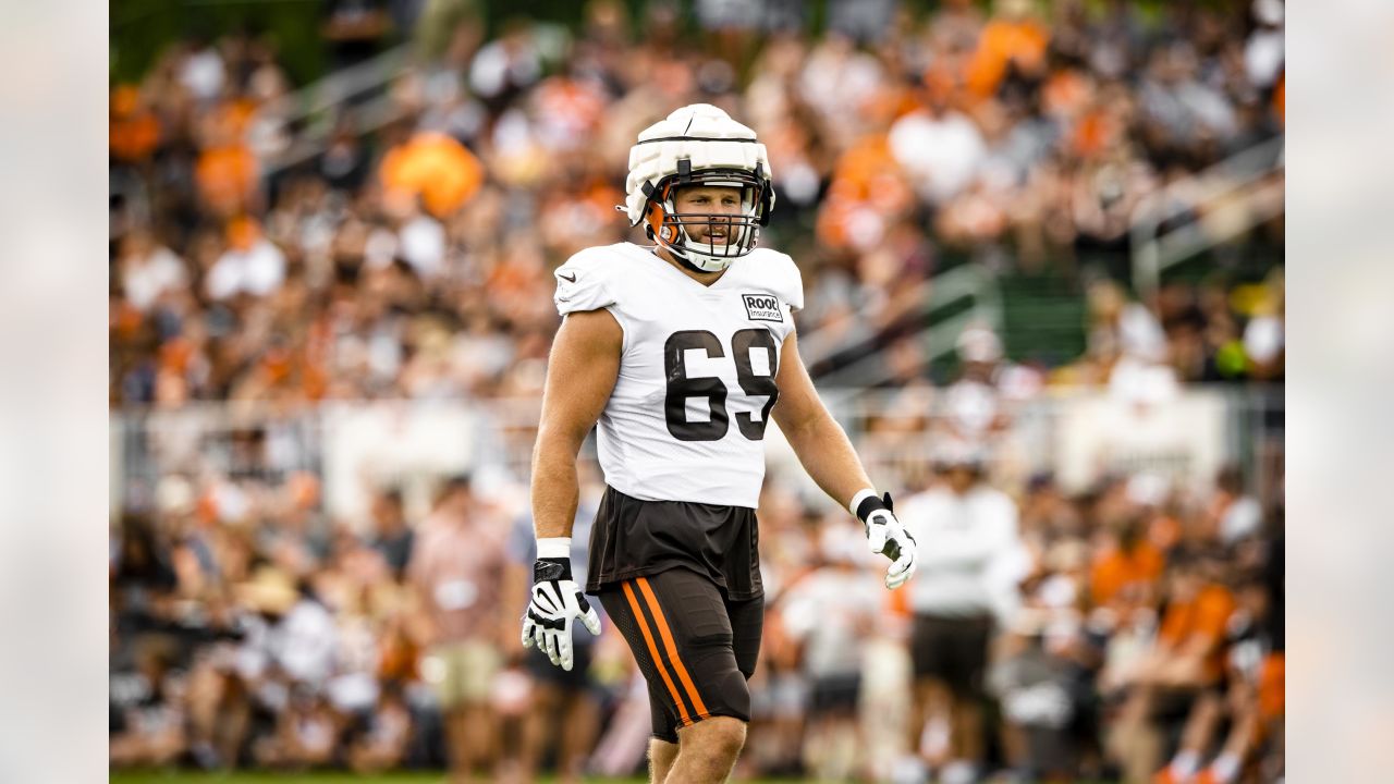 Apprenticeship over, Nick Harris ready to be Browns starting center