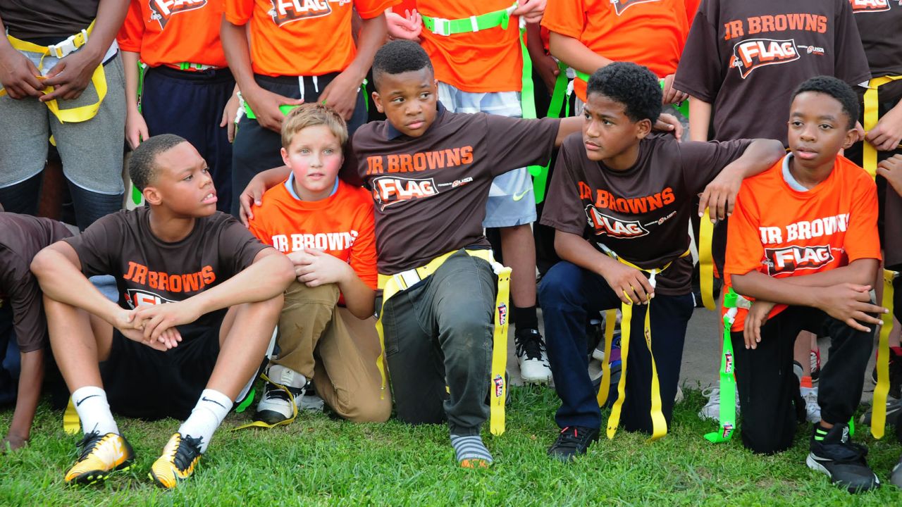 Cleveland Browns played their version of flag football: Crowquill 