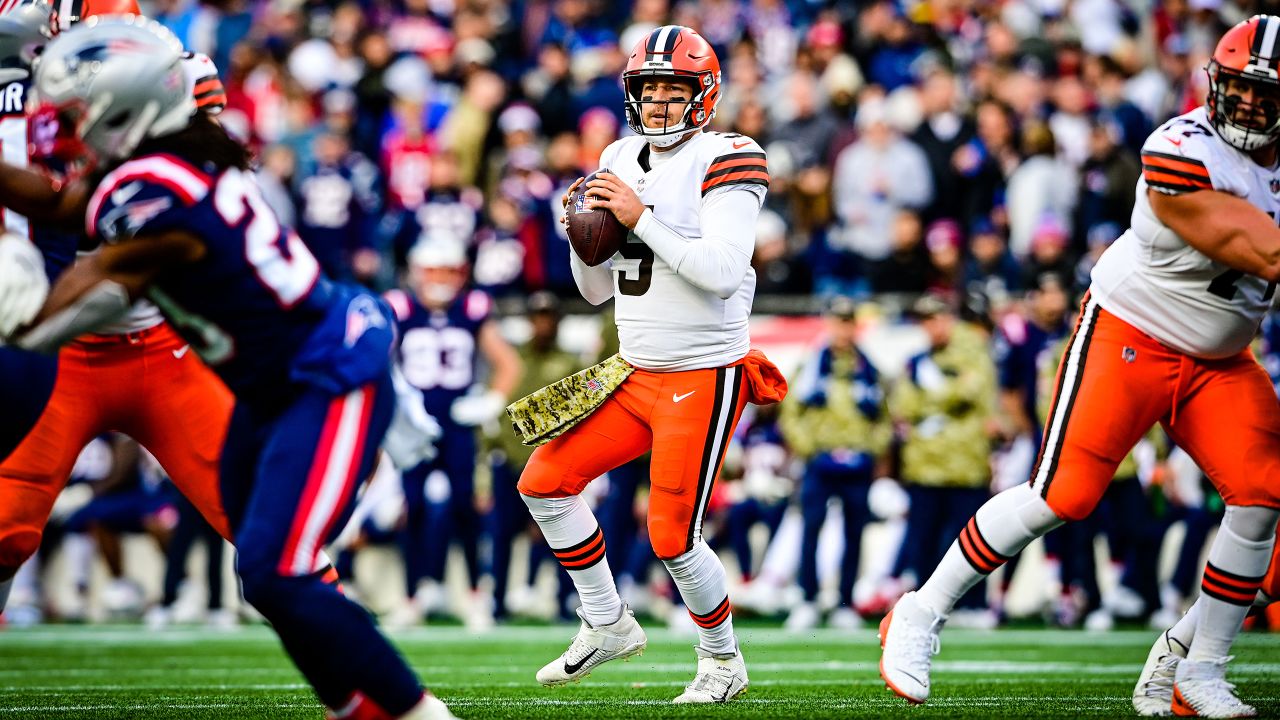 Browns can't sustain fast start in lopsided loss to Patriots