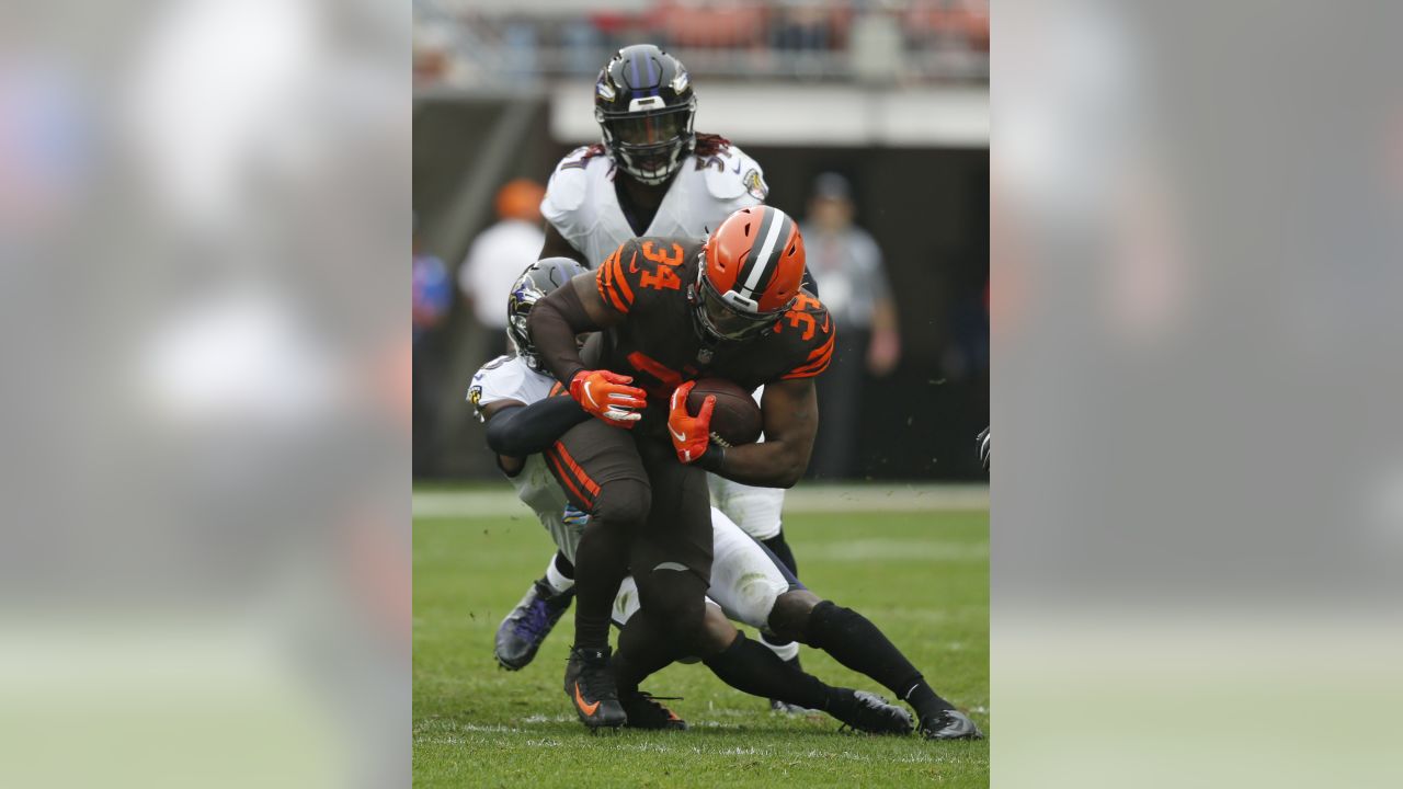 NFL on X: HALFTIME: The @Browns are working on a shutout through the first  two quarters. #CINvsCLE  / X