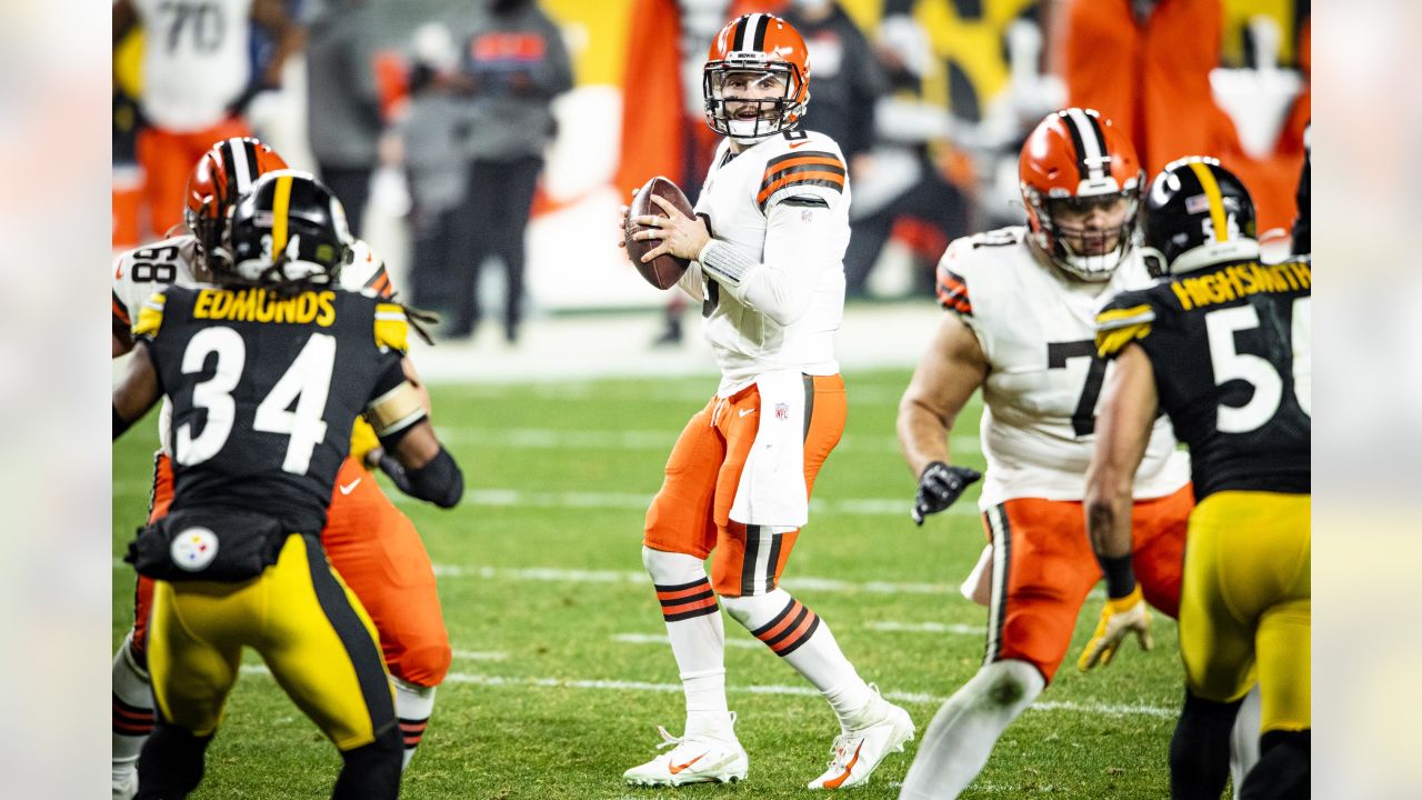 Cleveland Browns Baker Mayfield vs. Pittsburgh Steelers, January 10, 2021 