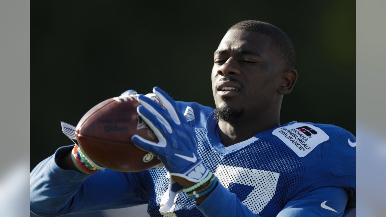 Indianapolis Colts wide receiver Phillip Dorsett (15) in action during an  NFL football game between the