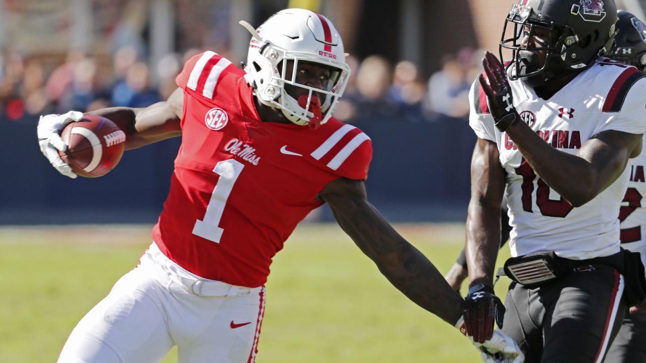 Next Gen Stats on X: Ole Miss WR D.K. Metcalf ran a 4.33 40-yard