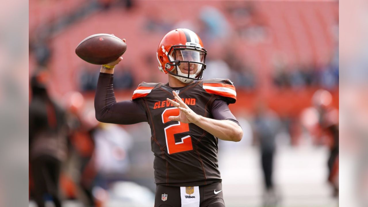 American Football Cleveland Browns Painting Canvas - Manziel