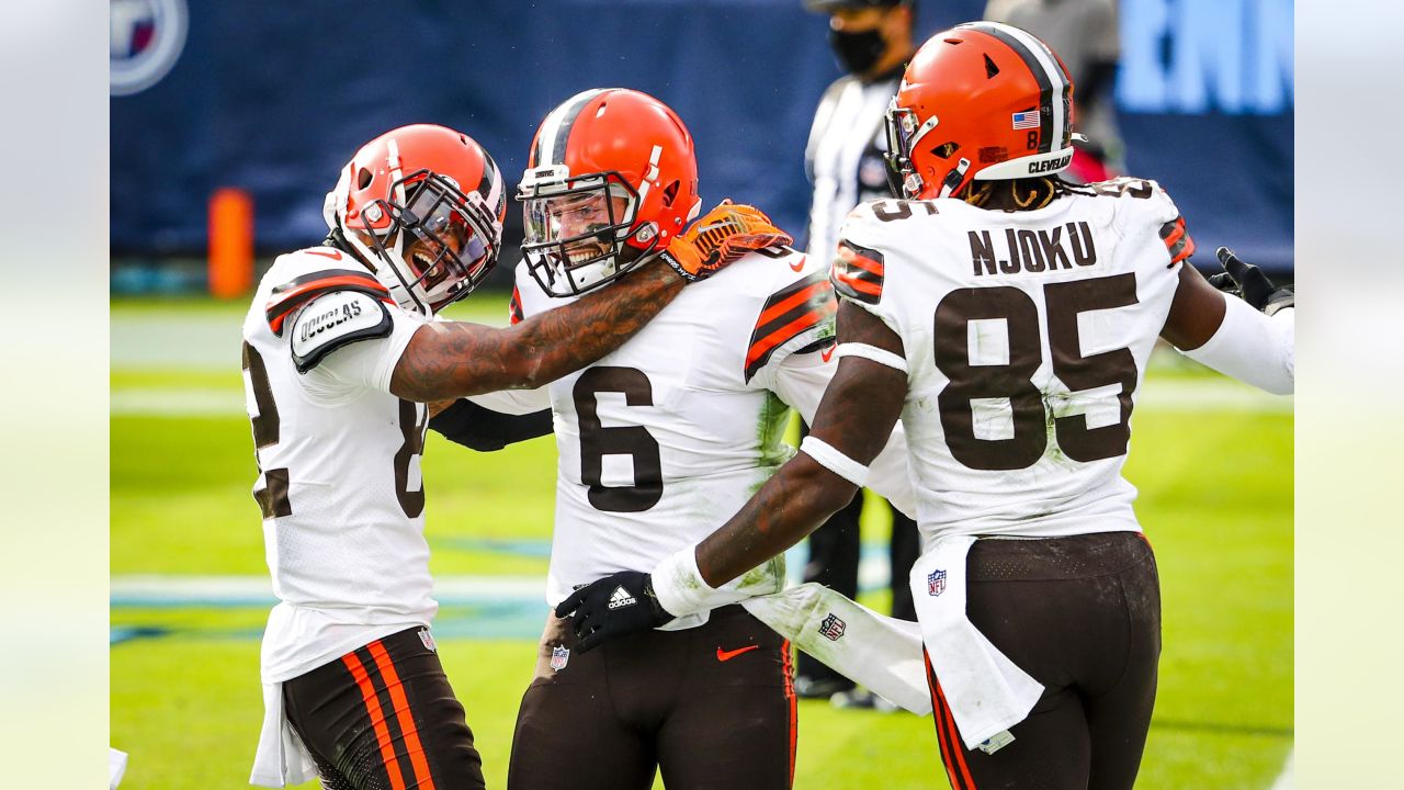 Bake Show: Baker Mayfield leads Cleveland Browns past Tennessee Titans 41-35