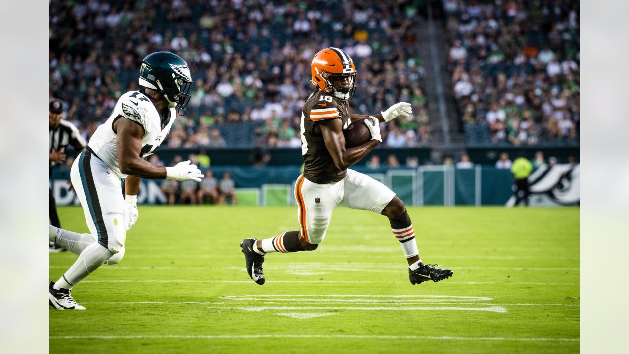 Browns WR Donovan Peoples-Jones waited to hear his name, ready to