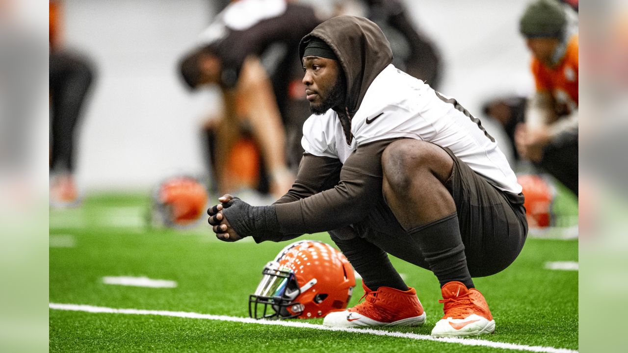 Cleveland Browns punter Jamie Gillan (7) during warm ups before an NFL  preseason football game against the Jacksonville Jaguars, Saturday, Aug.  14, 2021, in Jacksonville, Fla. (AP Photo/Stephen B. Morton Stock Photo -  Alamy