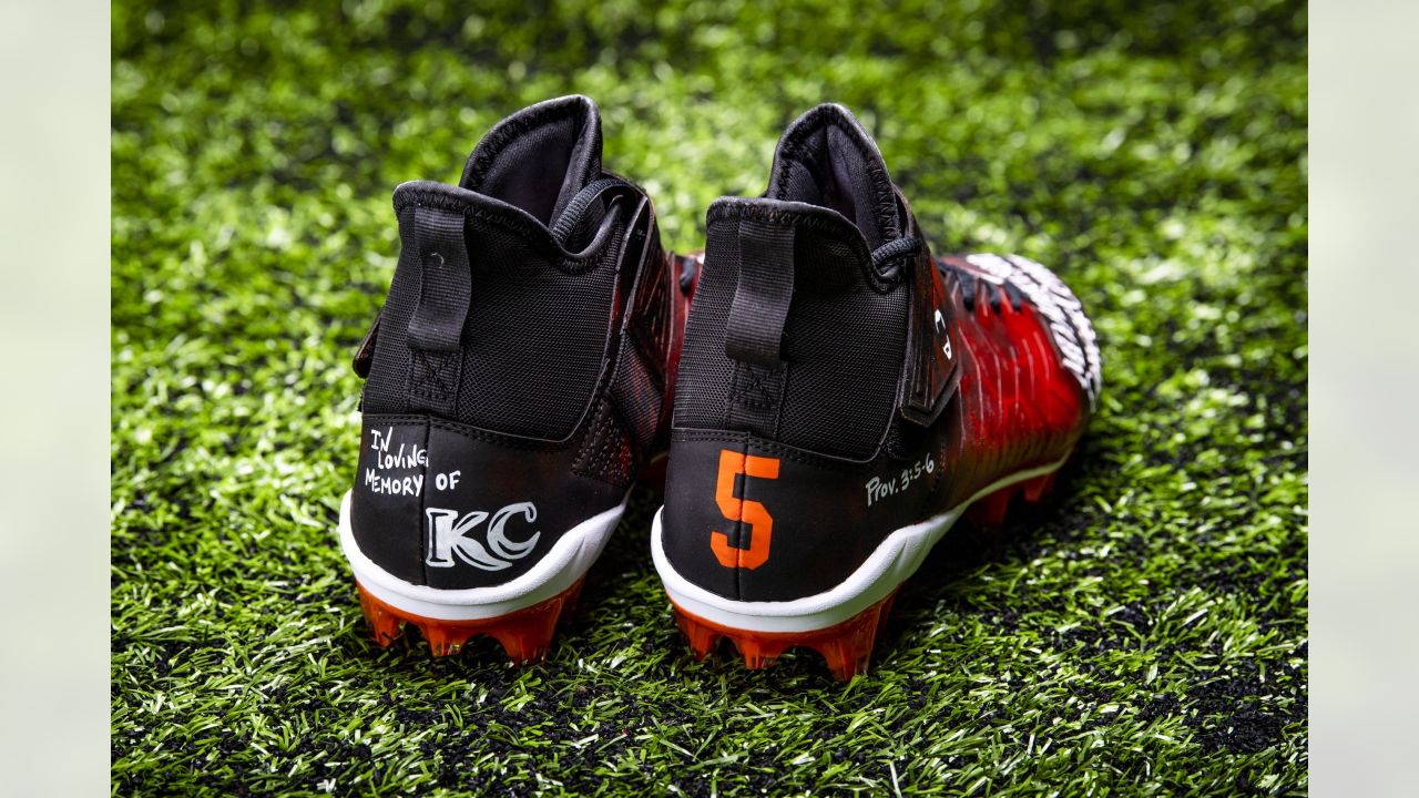 These Mambacita cleats for Browns safety @realgrantdelpit are sick