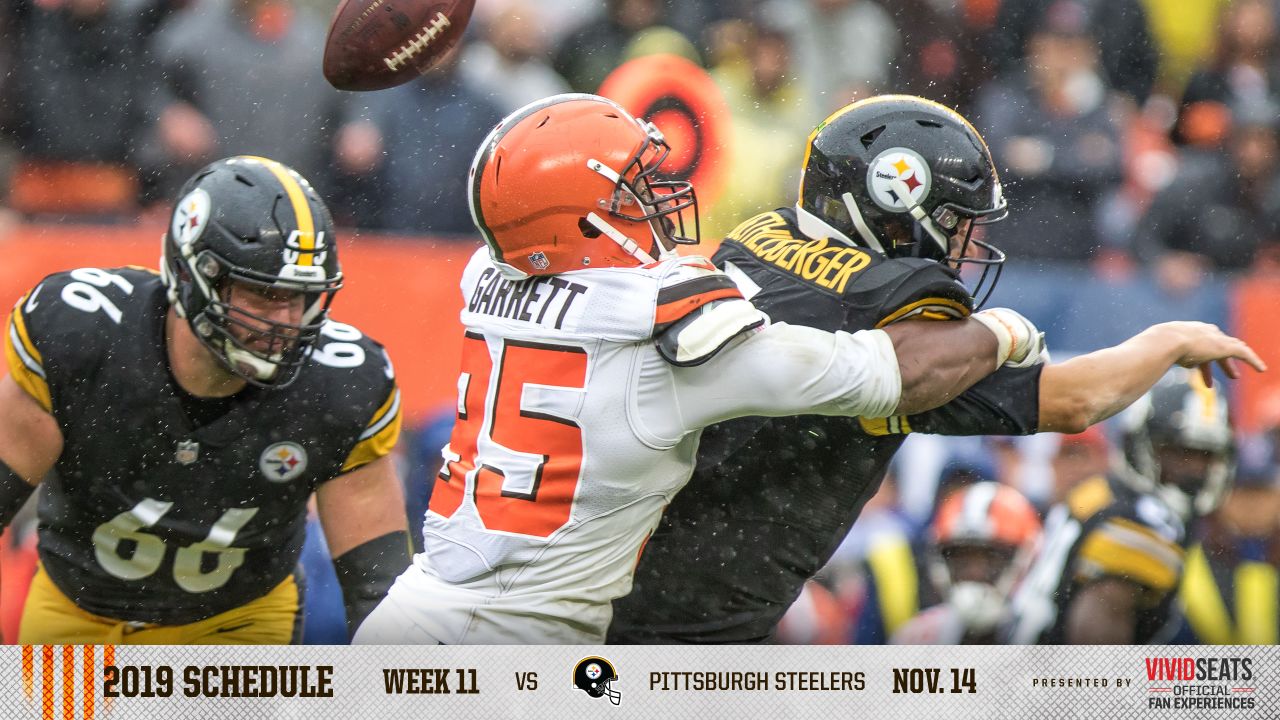 2019 NFL schedule released; Steelers facing Browns on Thursday Night  Football