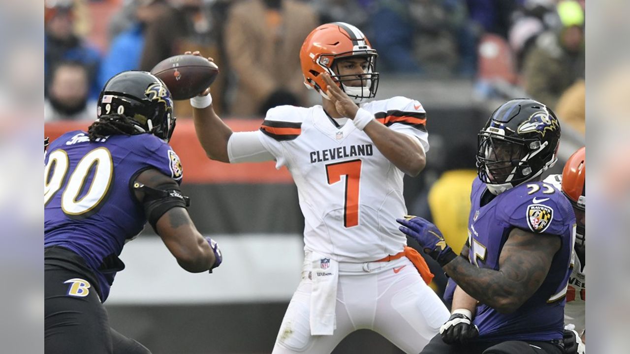 Photo: Baltimore Ravens vs Cleveland Browns in Cleveland - CLE20231010108 