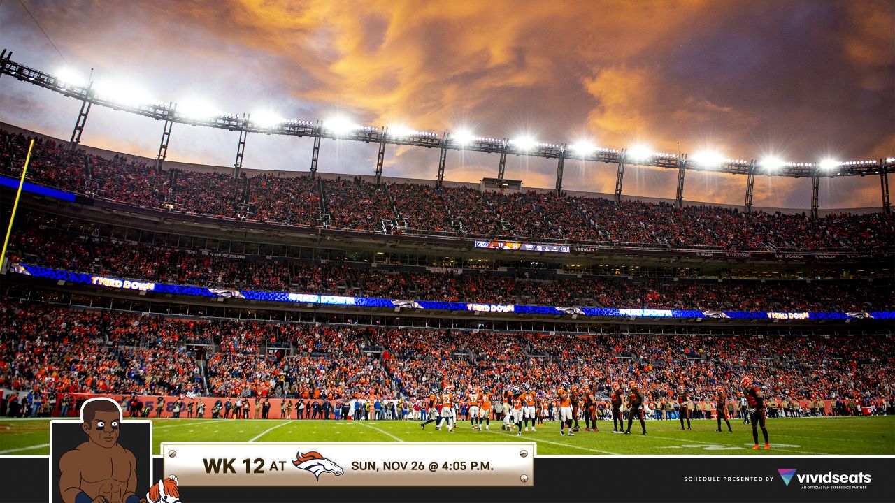 Browns at Broncos Tickets in Denver (Empower Field at Mile High) - Nov 26,  2023 at 2:05pm