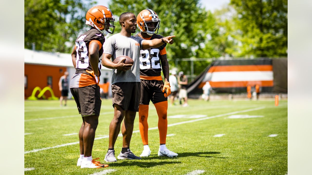 David Bell glad to be back on field at Cleveland Browns training camp