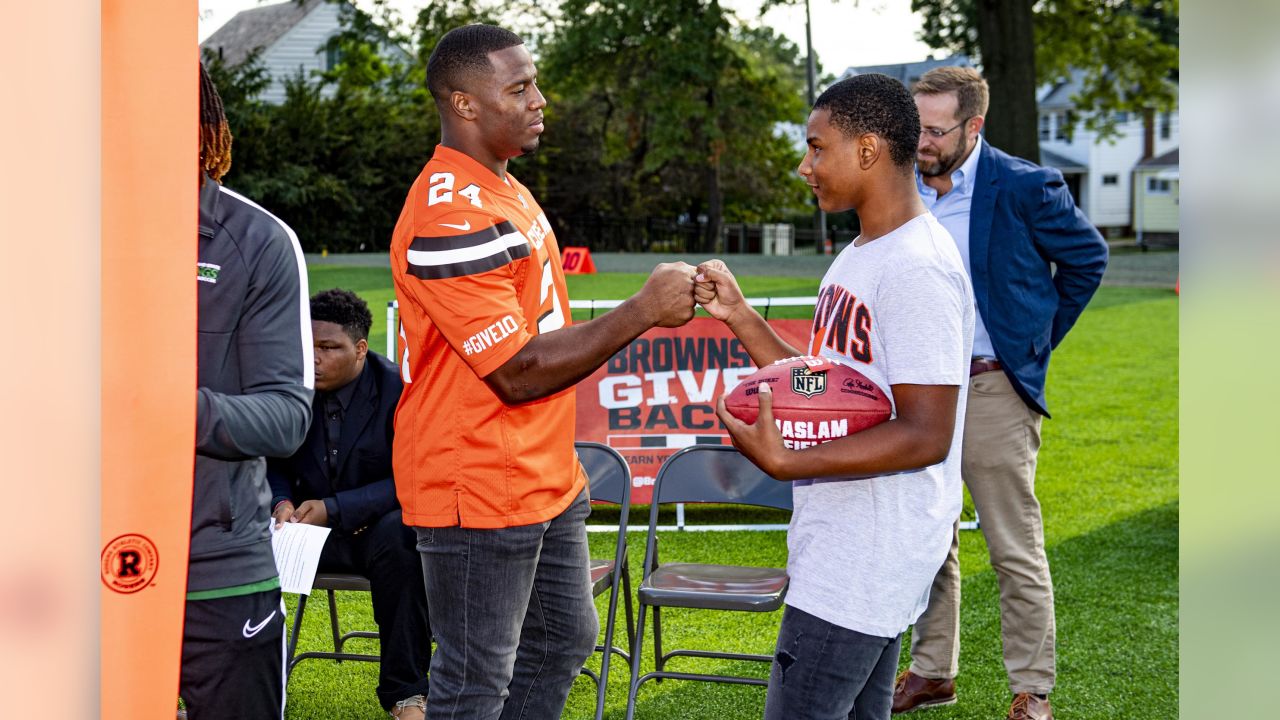 NFL/LISC Grassroots Program and Cleveland Browns Grant $250,000 to Install  an Artificial Turf Field at Olmsted Falls High School's Vitamix Field at  Harding Memorial Stadium