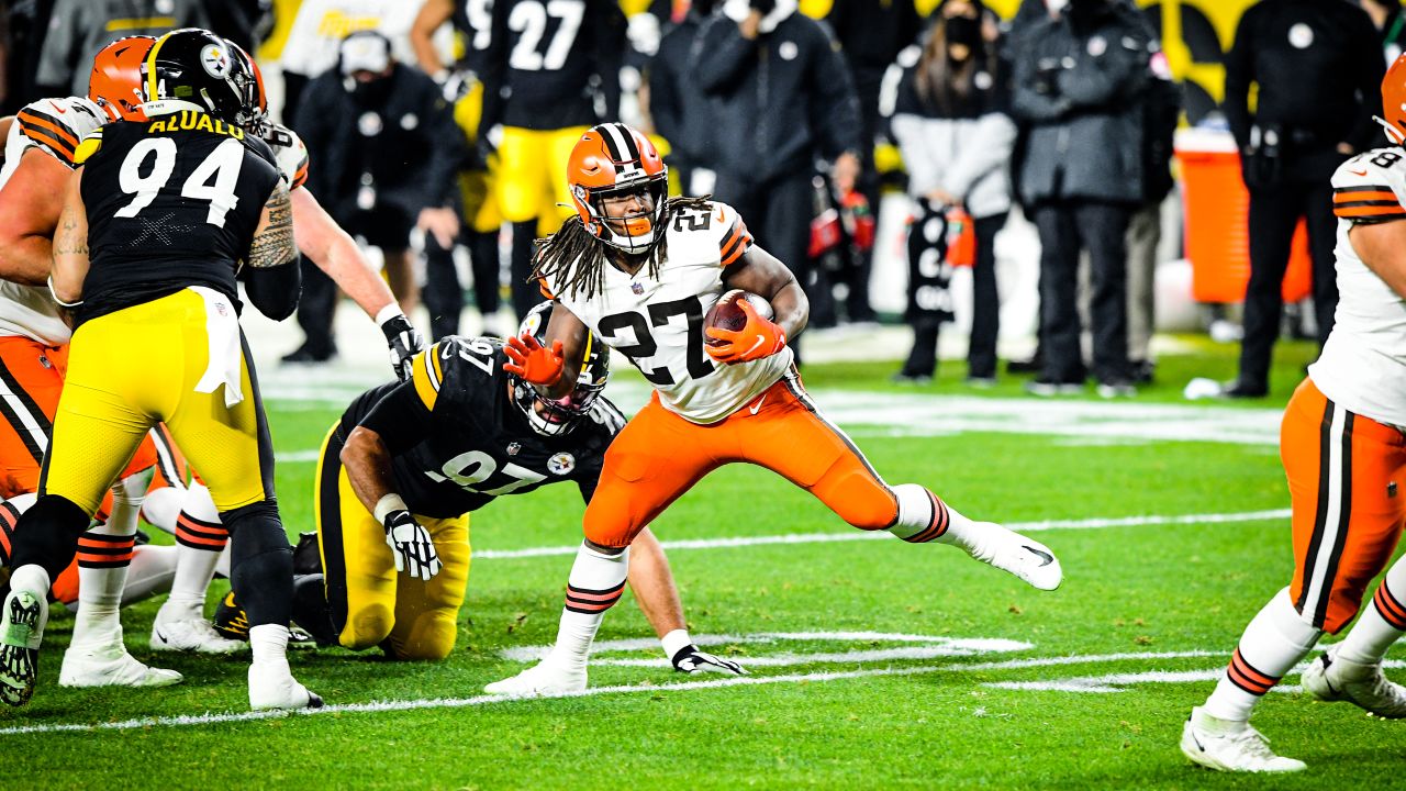 Kevin Stefanski knew something good happened on that first Steelers snap  because he could hear his kids jumping around upstairs, This is the Loop