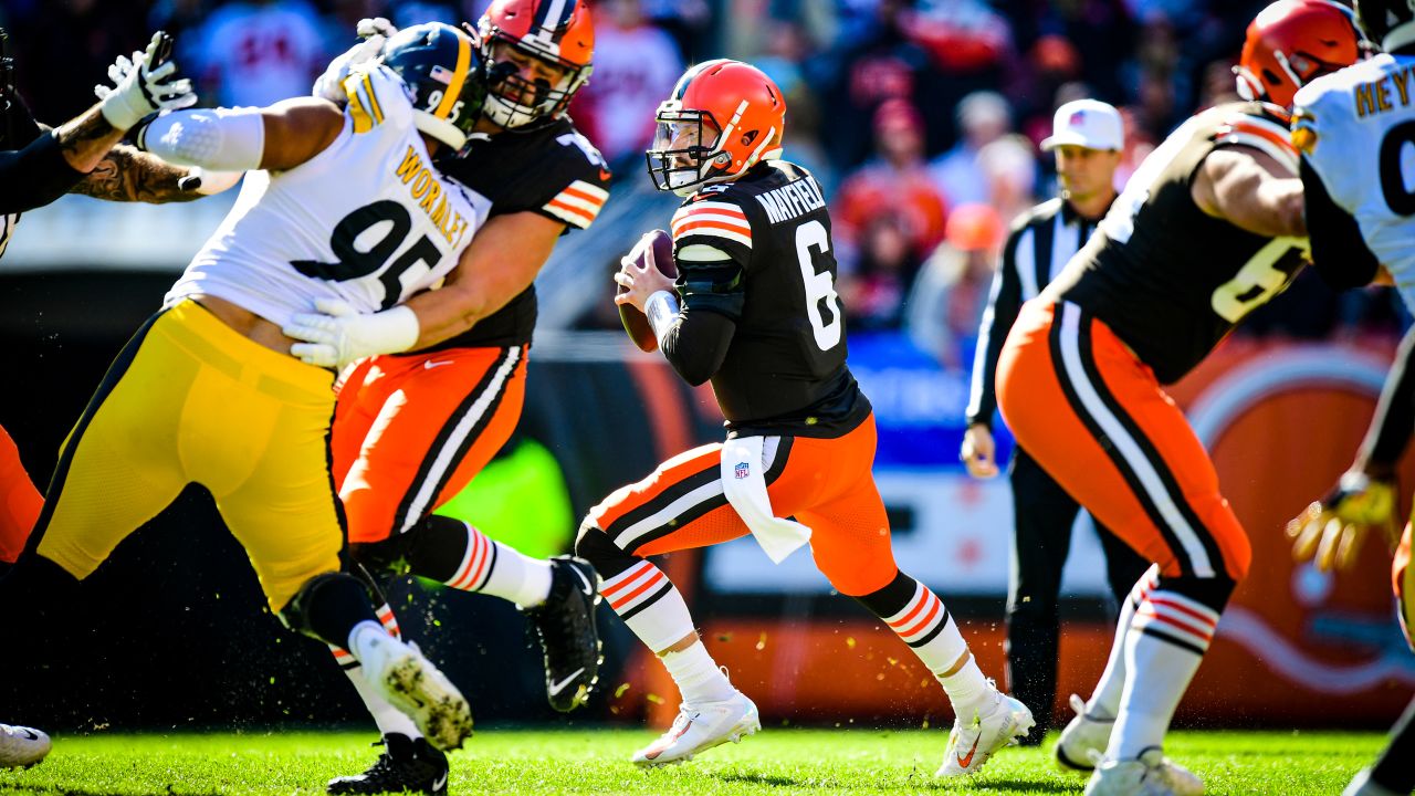 Cleveland Browns, Pittsburgh Steelers fight after the Browns' win