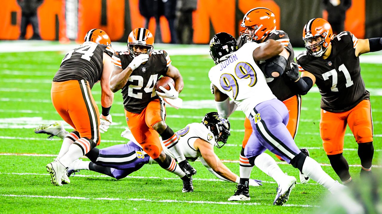 Photo: Baltimore Ravens vs Cleveland Browns in Cleveland - CLE20231010114 