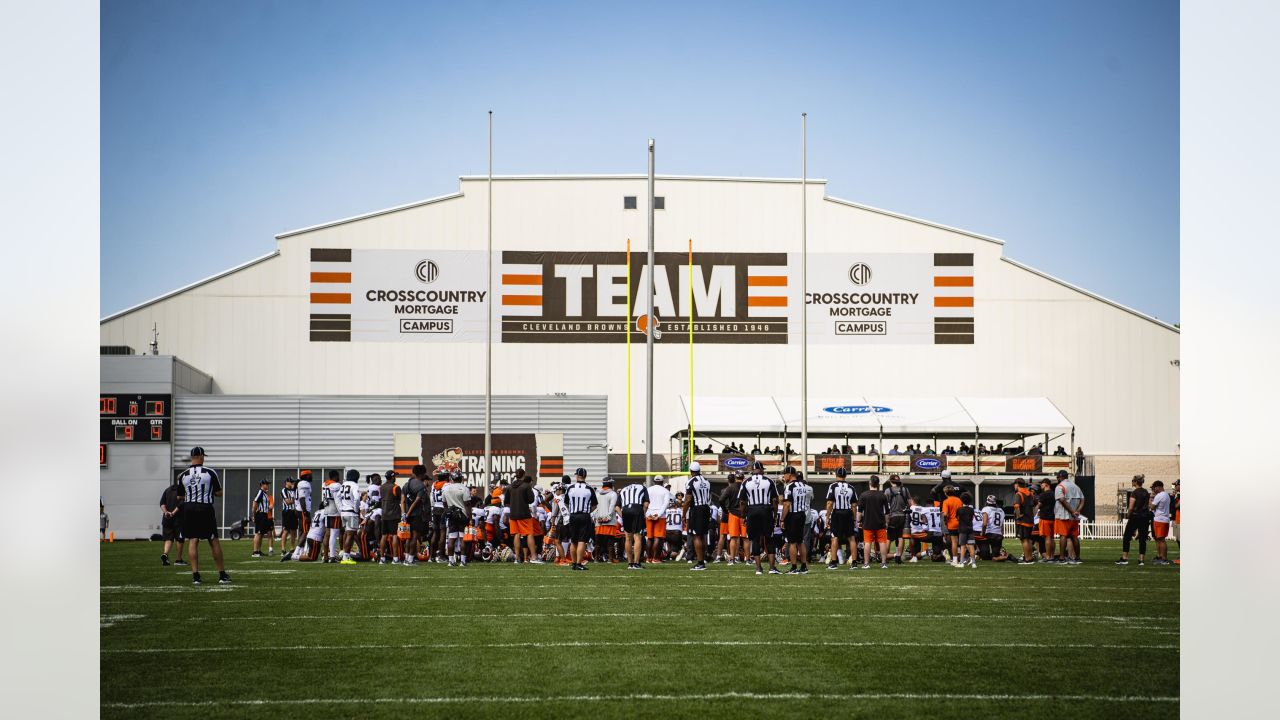 Cleveland Browns joint training camp with the Philadelphia Eagles on Day  15, August 18, 2022 