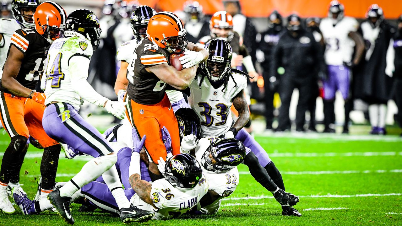 Baltimore Ravens at Cleveland Browns, Monday Night Football, Week 14,  FirstEnergy Stadium