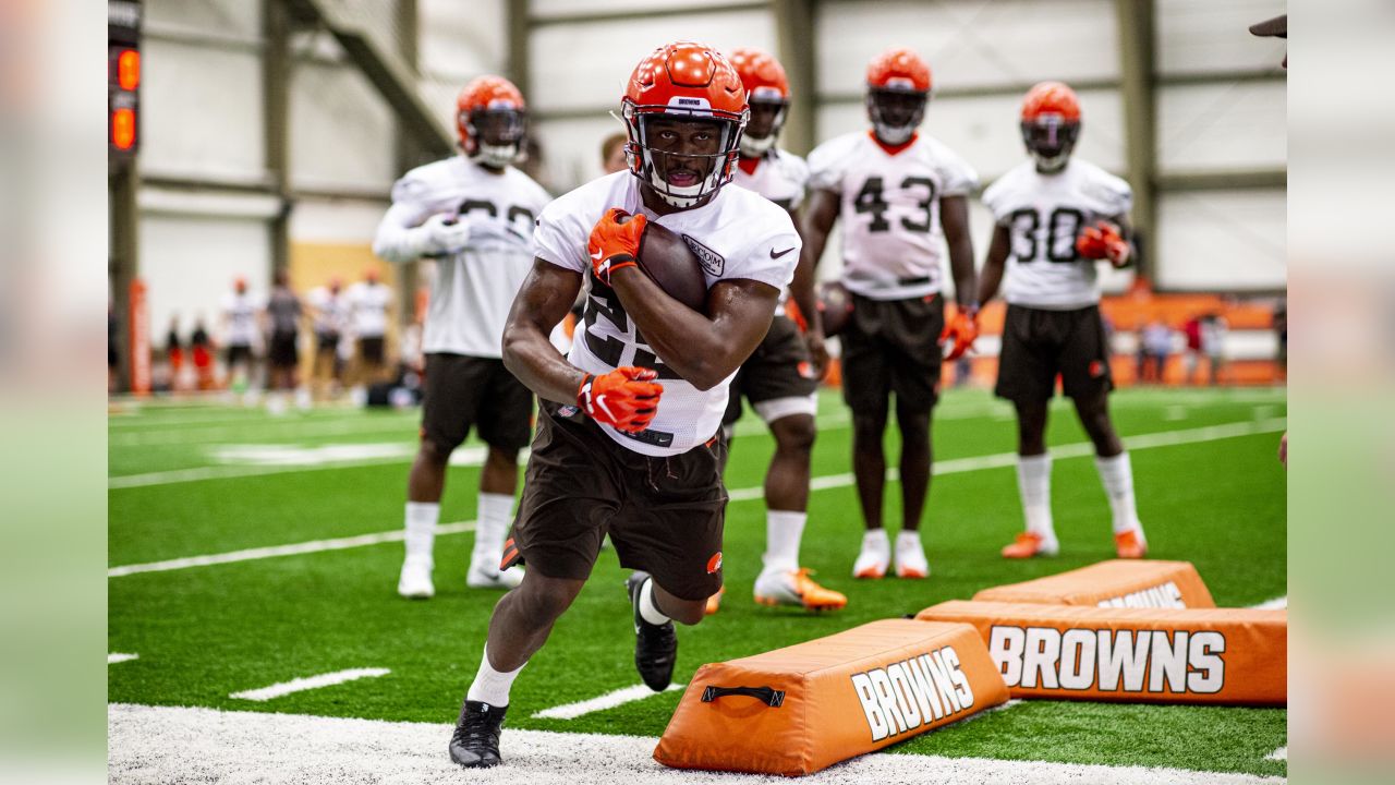 Browns running back Dontrell Hilliard is fearless in his pursuit of a role  in NFL 