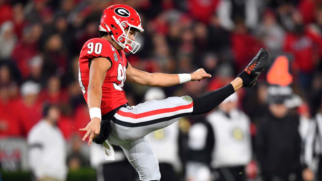 University of Georgia punter Jake Camarda has been drafted by the