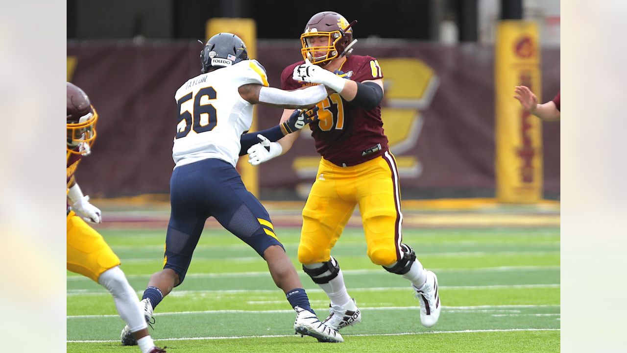 NFL draft: CMU OL Luke Goedeke picked by Buccaneers in Round 2