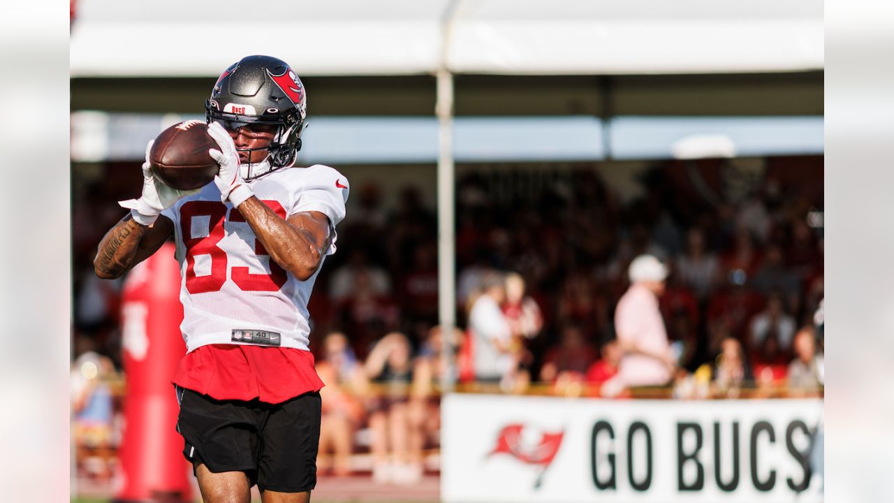 Tampa Bay, Florida, USA, January 1, 2023, Tampa Bay Buccaneers player Deven  Thompkins #83 at Raymond James Stadium. (Photo Credit: Marty Jean-Louis)  Credit: Marty Jean-Louis/Alamy Live News Stock Photo - Alamy