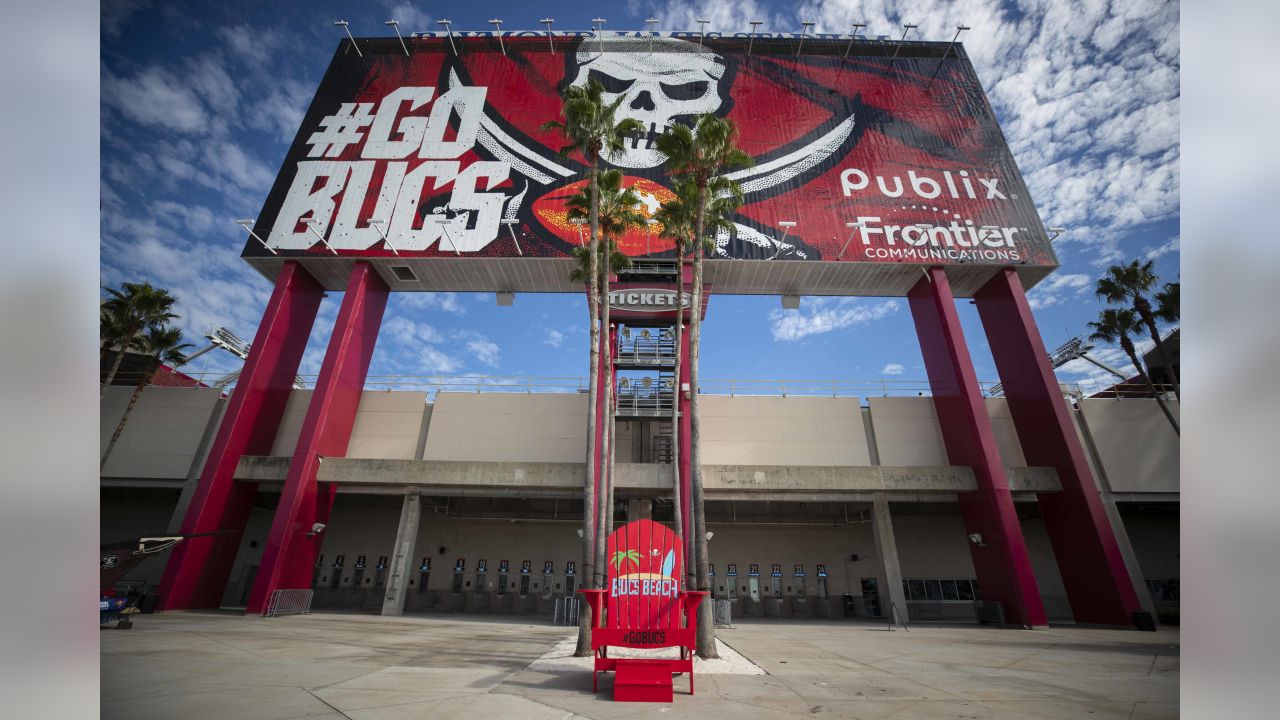 Buccaneers Unveil Bucs Beach at Raymond James Stadium