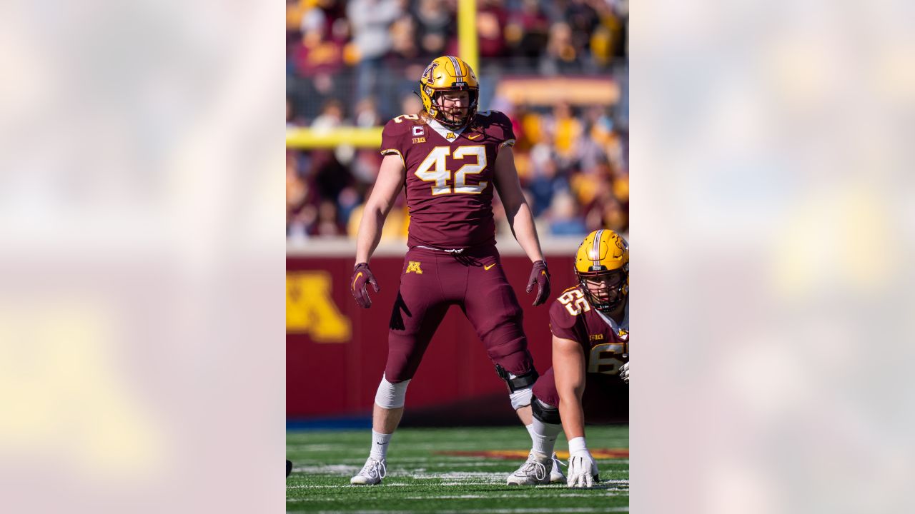 2022 NFL Draft: Tight End Ko Kieft, Minnesota, Round 6, Pick 218