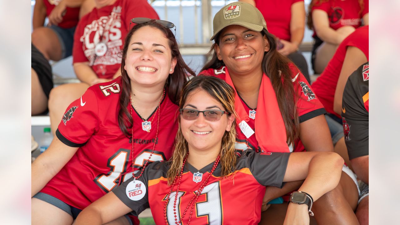 Bucs' annual Women of RED preseason party attracts nearly 2,000