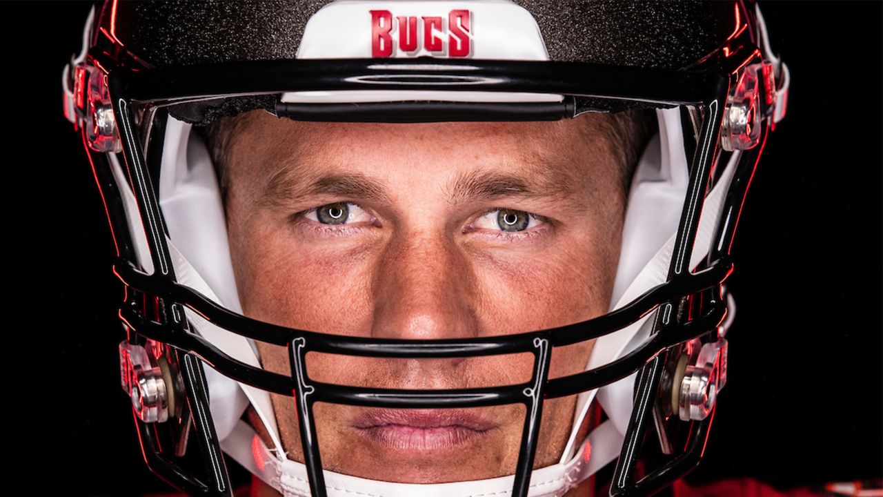 Tom Brady in his Buccaneers Uniform — UNISWAG