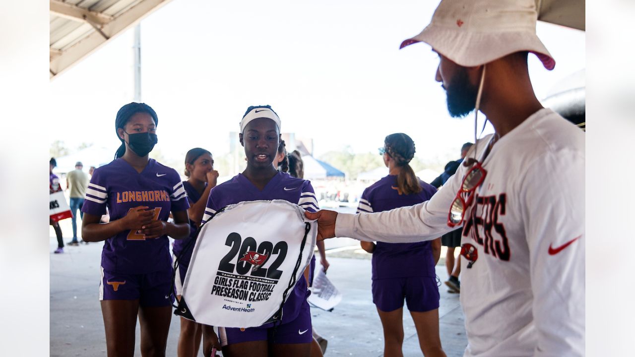 Tampa Bay Buccaneers Foundation on X: The schedule for the 4th annual  Girls Flag Football Preseason Classic is set! Kicking off Thursday We  can't wait to watch nearly 1,500 athletes compete! #GoBucs @