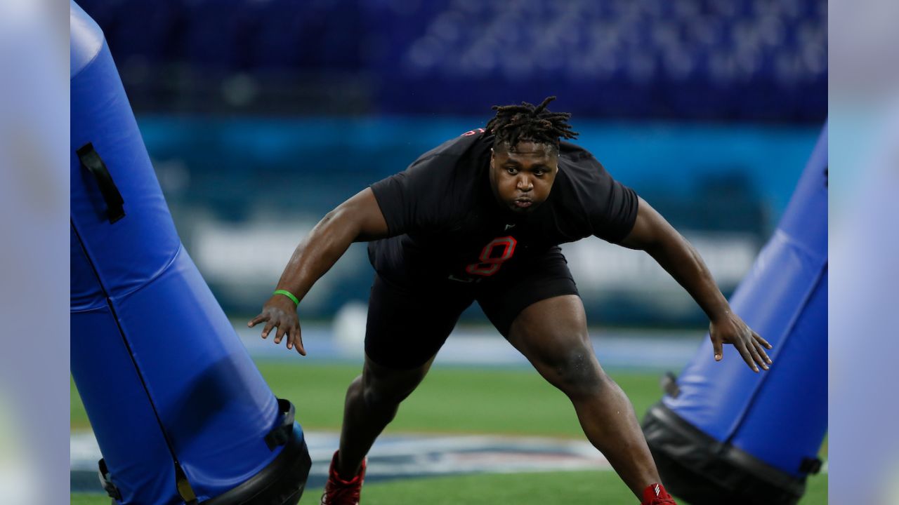 Khalil Davis Runs 4.75 Second 40-Yard Dash at Combine