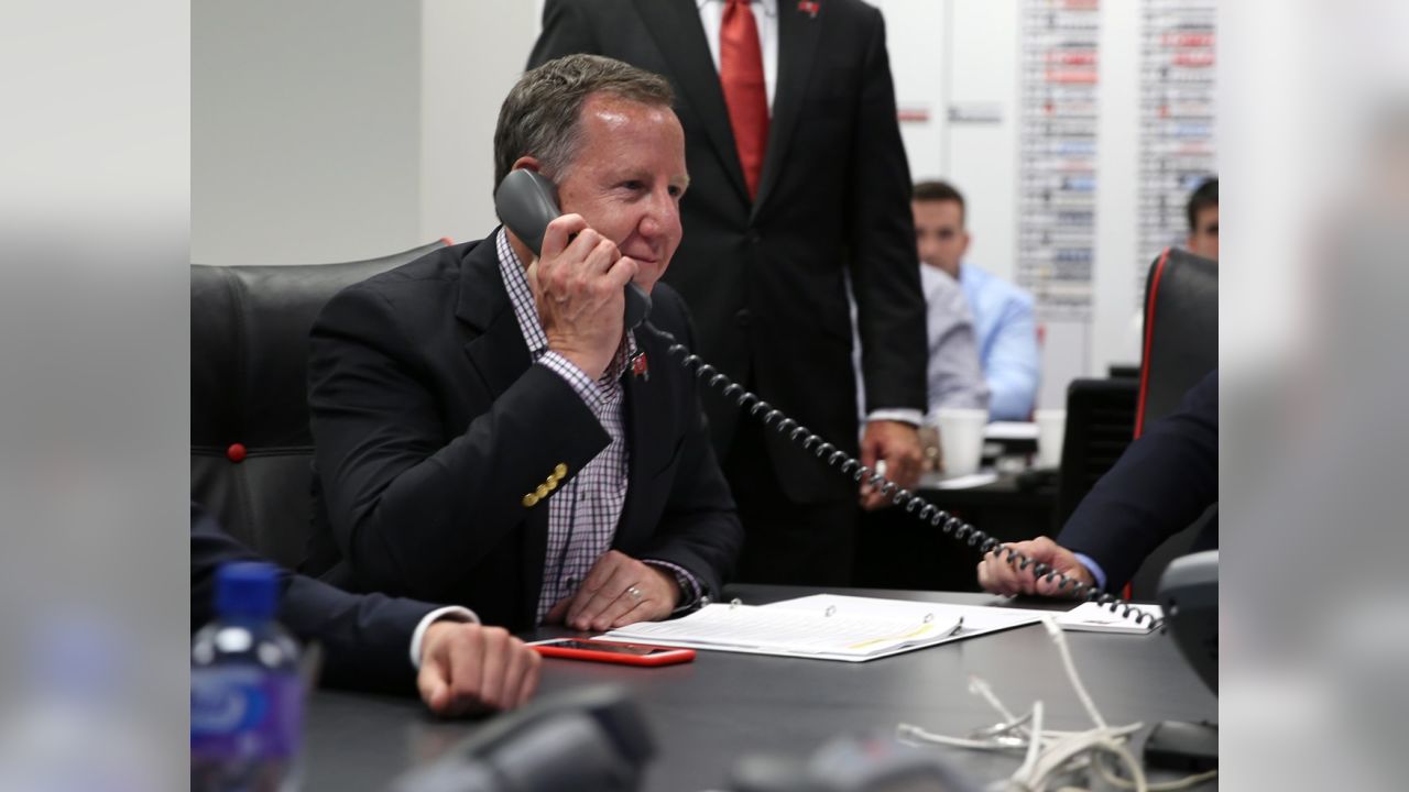 Tampa Bay Buccaneers - Draft Room sights.