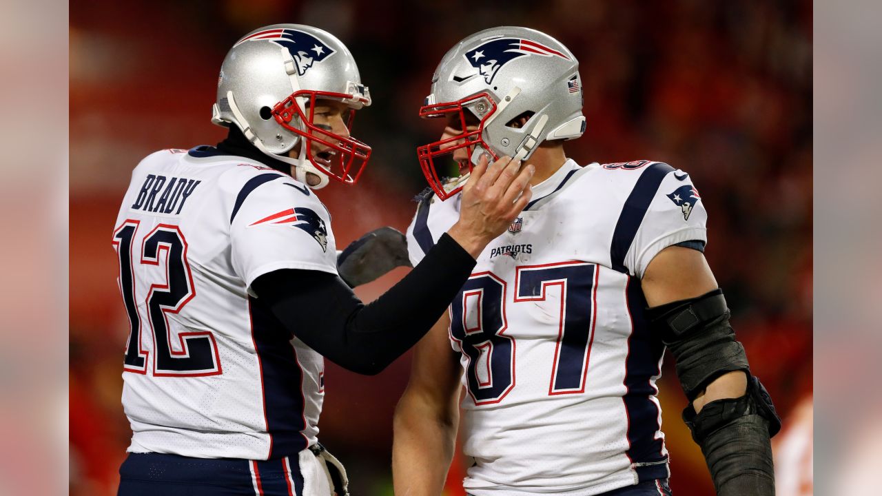 In Photos: Tom Brady and Rob Gronkowski reunite for QB's unofficial  retirement party